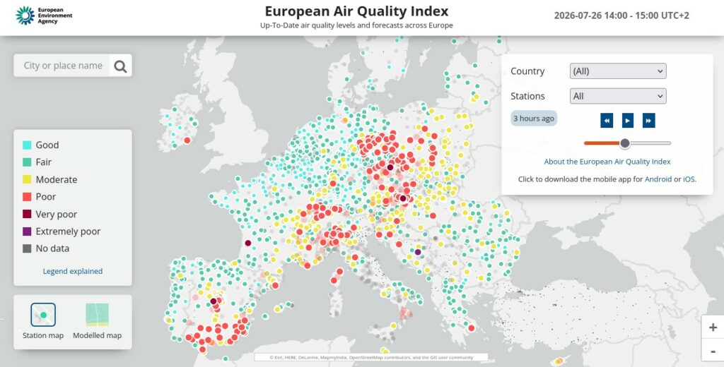 European Air Quality Index
